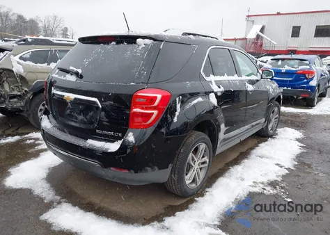 2016 Chevrolet Equinox Ltz z USA, uszkodzony, nr VIN 2GNALDEK1G1115418
